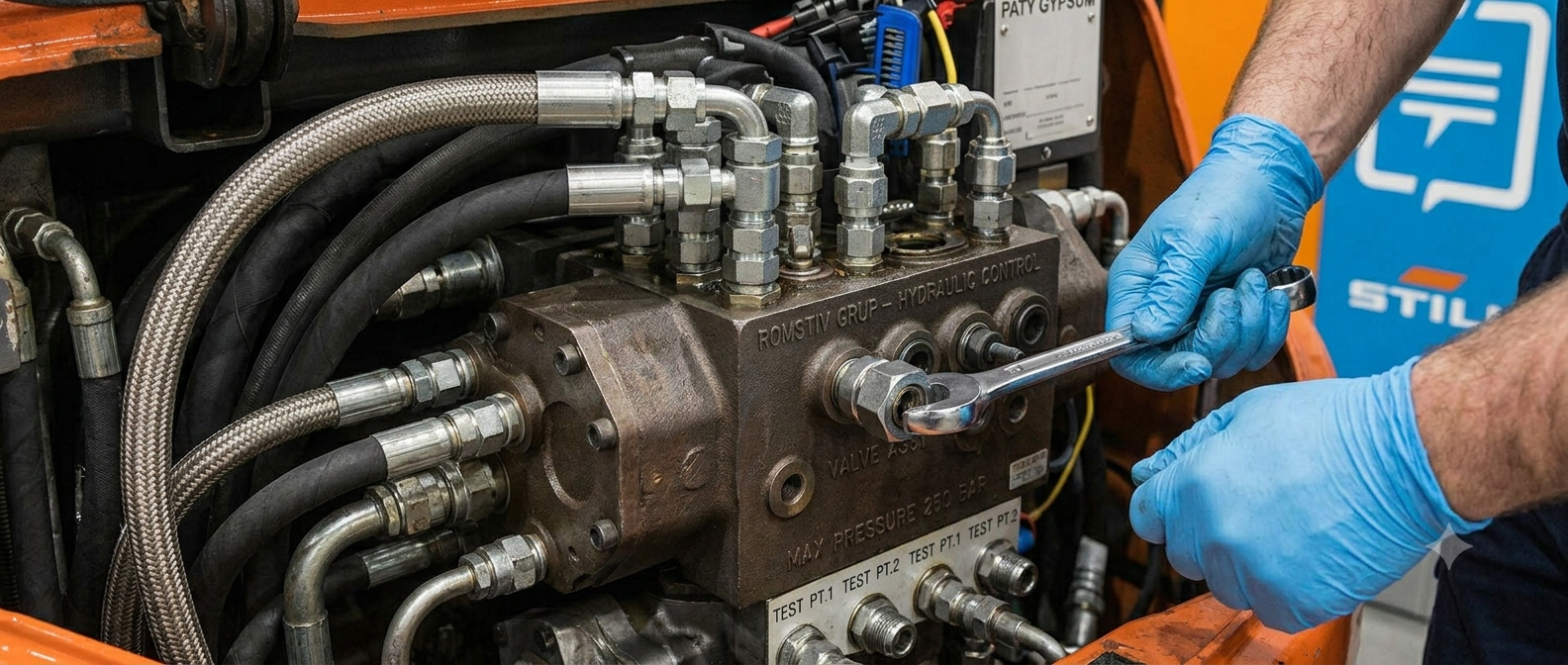 Hydraulic system maintenance